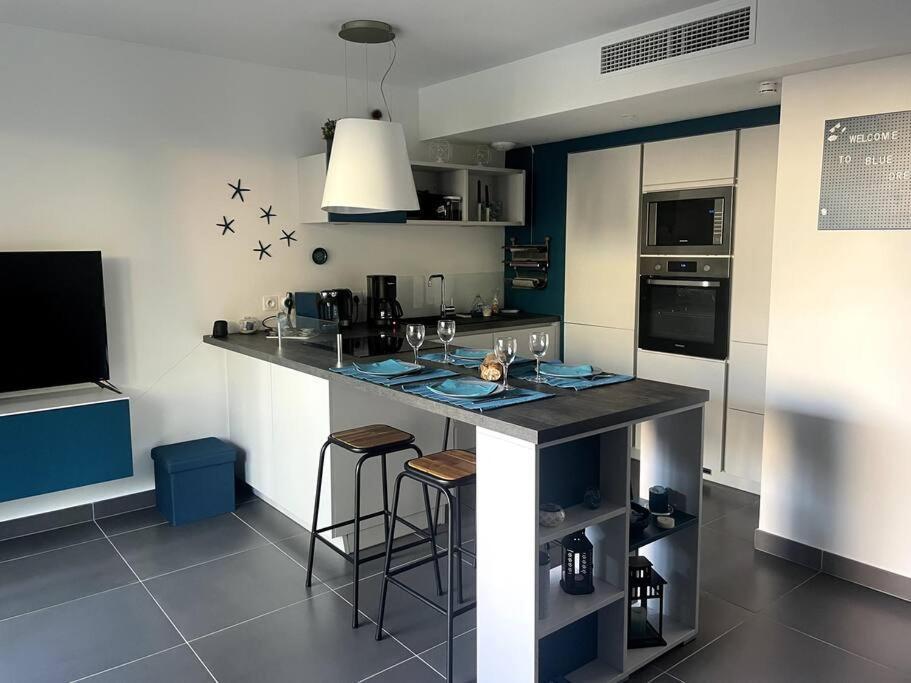 Blue Dream Apartment ฌวง-เลส์-แป็งส์ ภายนอก รูปภาพ